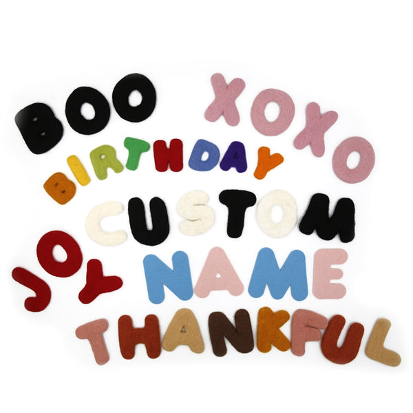 Felt Letters