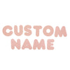 Custom Felt Letter - Pink Skin