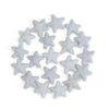 Felt Stars - Silver