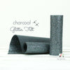 Charcoal Glitter Felt