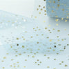 Baby Blue Gold Star Tulle