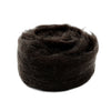 Carded Wool - Cocoa Brown