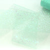 Light Aqua Iridescent Glitter tulle