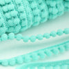 Aqua Baby Pom Trim