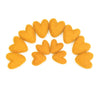Felt Hearts - Saffron