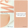 Les Petits Checks - Coral