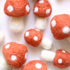 Felt Mushrooms - Autumn
