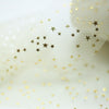 Ivory Gold Star Tulle