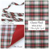 Classic Plaid - Red/White