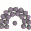 Felt Balls -  Eggplant