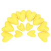 Felt Hearts - Canary Yellow