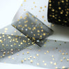 Black Gold Star Tulle
