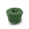 Carded Wool - Sea Green