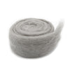 Carded Wool - Warm Gray