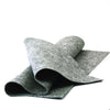 Dark Heather Gray Wool Felt Sheet