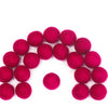 Felt Balls - Raspberry