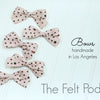 Pink Stripes and Stars Bows