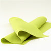 Green Pear Wool Felt Sheet
