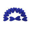 Felt Hearts - Brilliant Blue