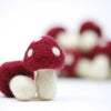 Felt Mushrooms - Sangria