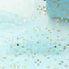 Tiffany Blue Gold Star Tulle