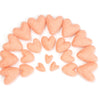 Felt Hearts - Peach