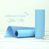 Iridescent Blue Glitter Felt