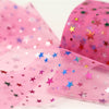Rainbow Star Tulle-Dark Pink