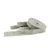 Heather Gray Wool Felt Ribbon