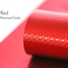 Metallic Mermaid Scale - Red