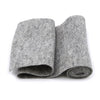 Dark Heather Gray Wool Felt Roll