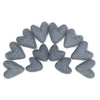 Felt Hearts - Slate