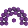 Felt Balls - Dark Magenta