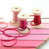 Valentine Metallic Braided Ribbon