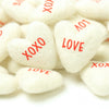 White Conversation Hearts