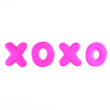 XOXO - Sassy Pink