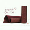 Burgundy Glitter Felt