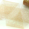 Butterscotch Iridescent Glitter tulle