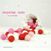 Felt Balls -  Valentine