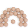 Felt Balls -Biscotti