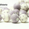 Felt Balls -  Wisteria Dots & Swirls