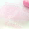 Bright Pink Iridescent Glitter tulle