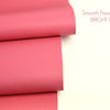 Smooth Leather - Bright Pink