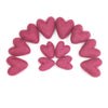 Felt Hearts - Antique Rose