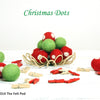 Felt Balls -  Christmas Dots