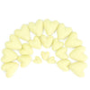 Felt Hearts - Lemon Chiffon