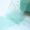 Aqua Gold Star Tulle