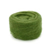 Carded Wool - Moss