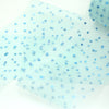Sky Blue Glitter Dots Tulle