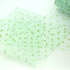 Mint Glitter Dots Tulle